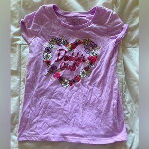 Purple Daddy’s Girl Children’s Place Tee
